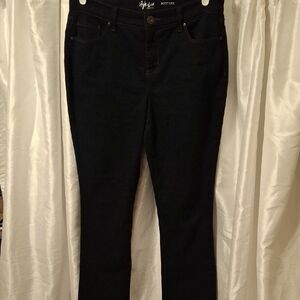 Style & Co. Women's Blue Bootcut Jeans 10P